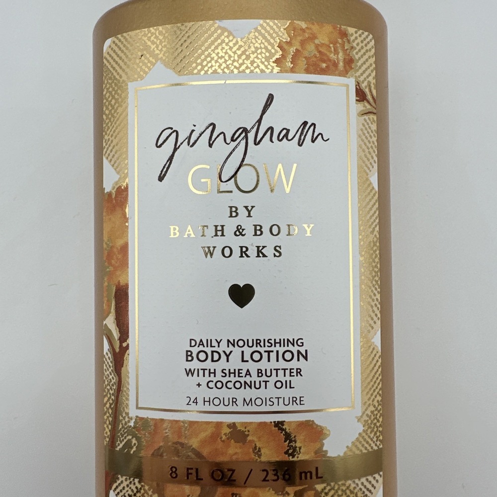 Bath & Body Works Gingham Glow Body Lotion 8oz Brand New